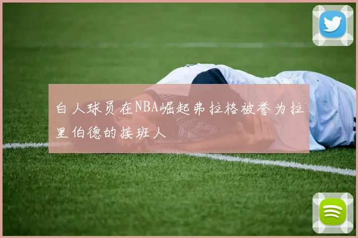白人球员在NBA崛起弗拉格被誉为拉里伯德的接班人